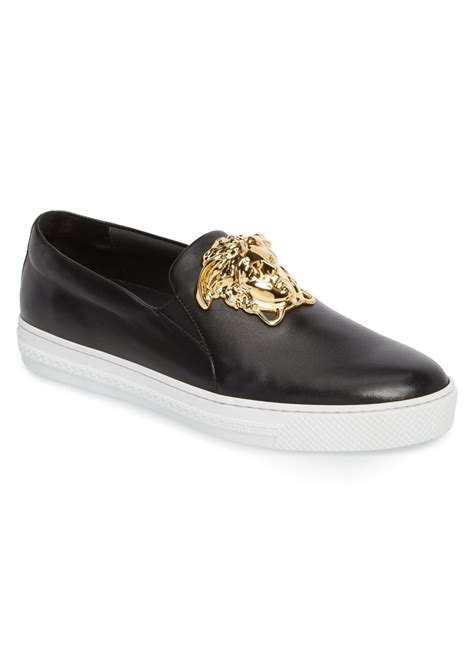 versace palazzo slip on sneakers|sneakers versace uomo.